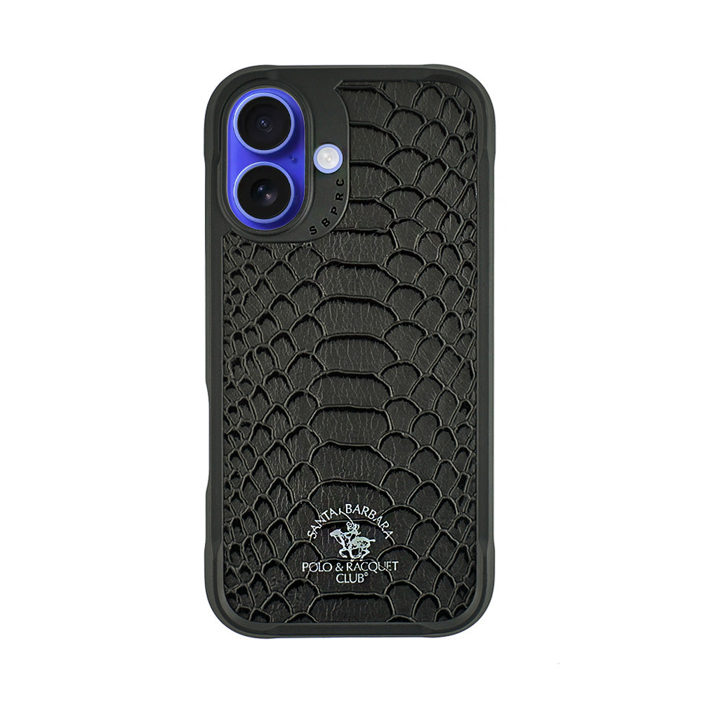 Santa Barbara Polo & Racquet Club Knight Series Case for iPhone 16 Plus -Brown