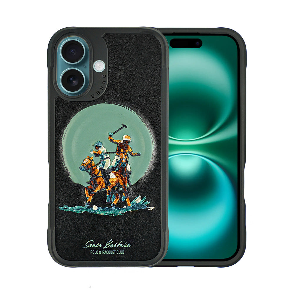 Santa Barbara Polo & Racquet Club Aubrey Series Case for iPhone 16 Plus - Black