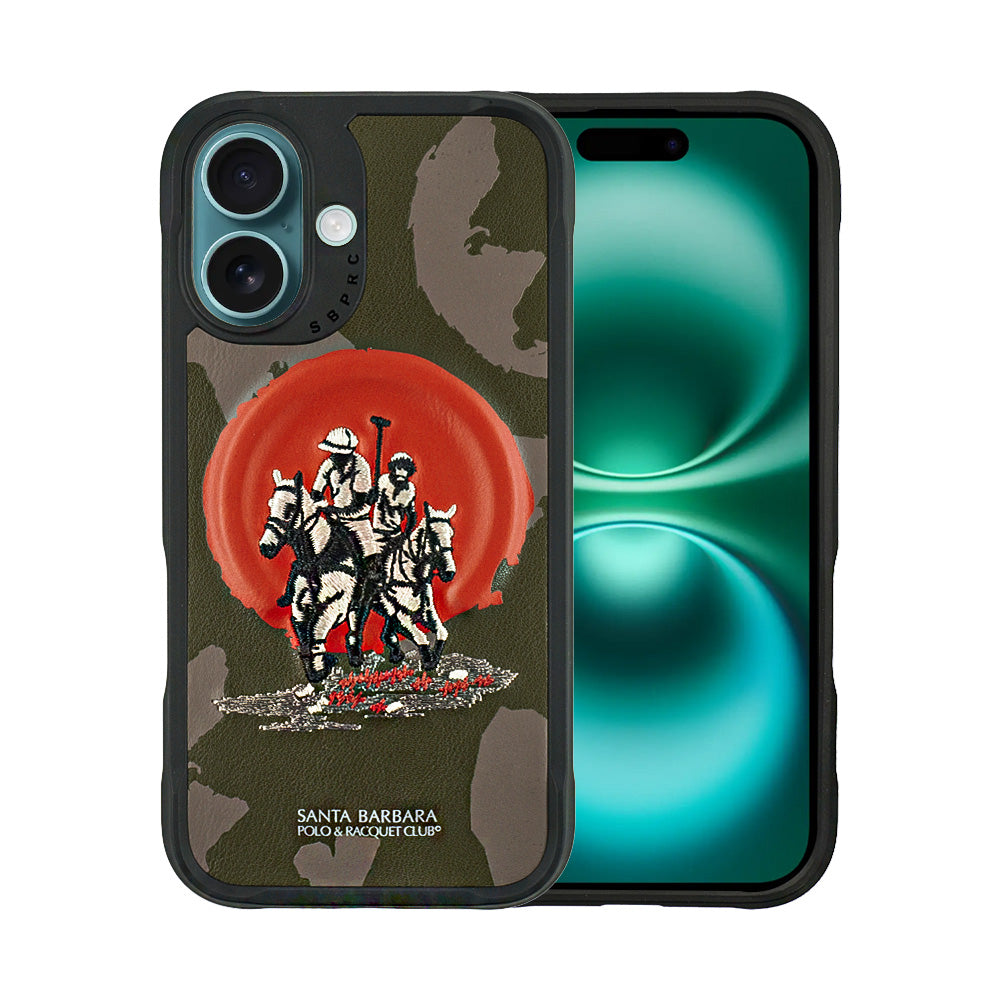 Santa Barbara Polo & Racquet Club Virgil Series Case for iPhone 16 Plus - Black