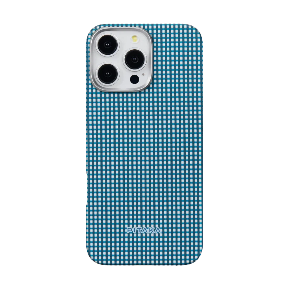 Pitaka Classic Ultra-Slim Case for iPhone 16 Series-Blue