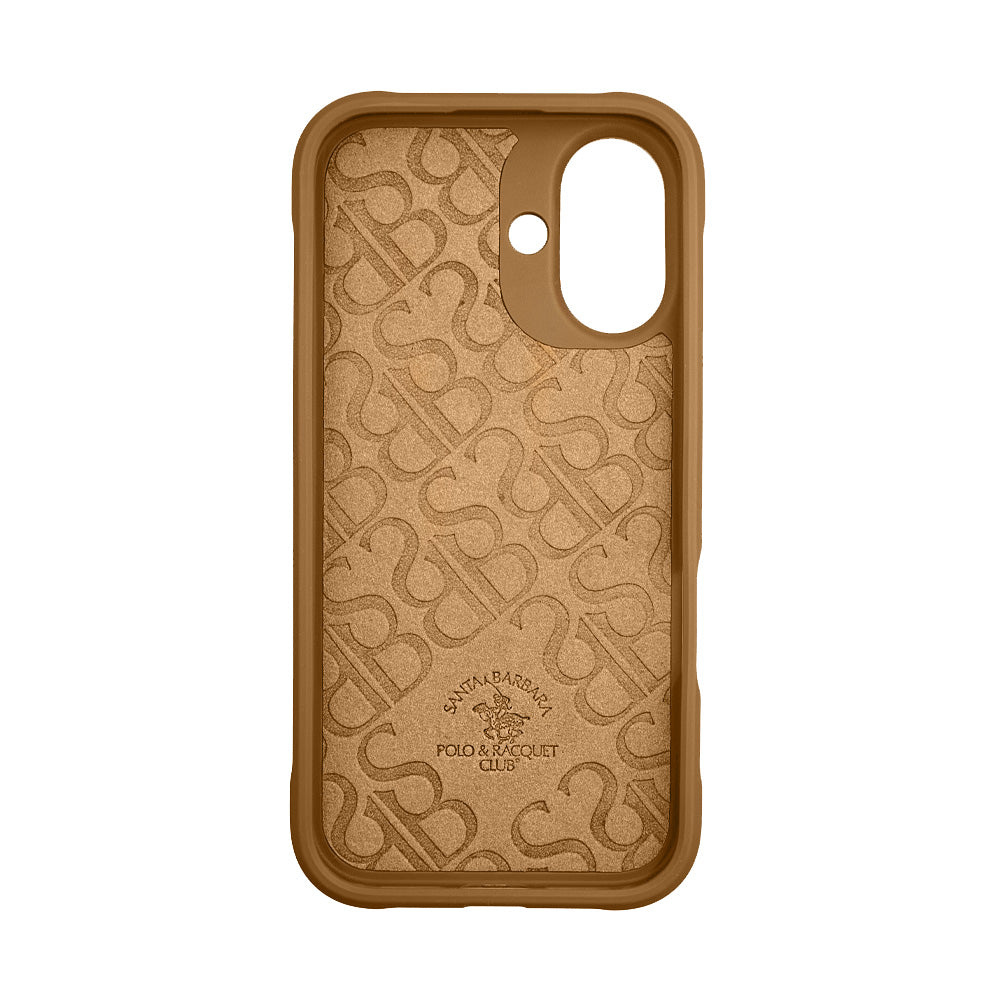 Santa Barbara Polo & Racquet Club Aubrey Series Case for iPhone 16 Plus - Brown