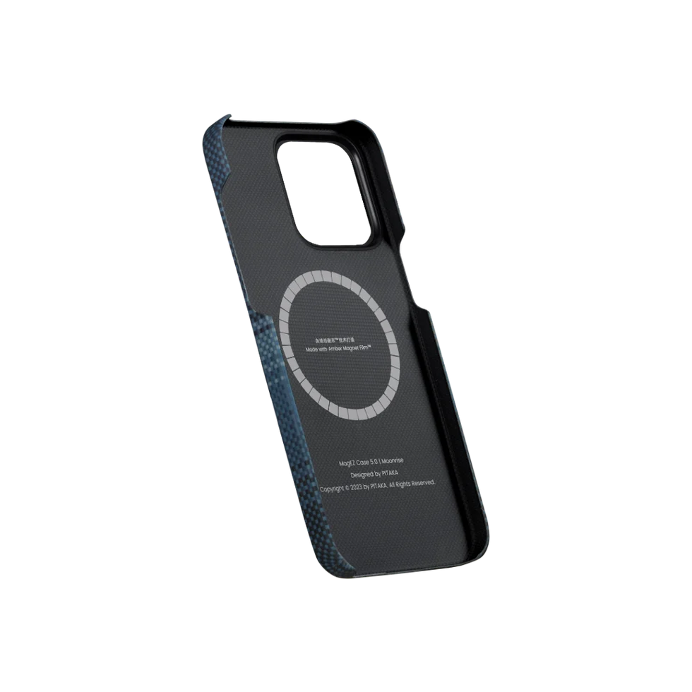 Pitaka Tactile Woven Case for iPhone 15 Series - Moonrise