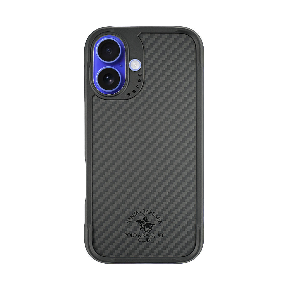 Santa Barbara Polo & Racquet Club Elvis Series Case for iPhone 16 Plus - Black