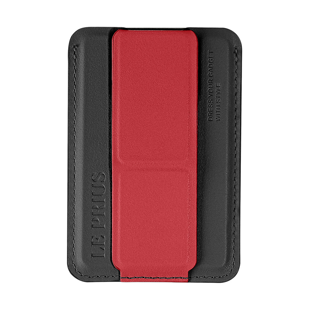 Bengal Card Holder with Magnetic Grip and Extendable Stand-Orange
