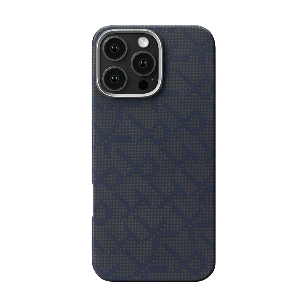 Pitaka Monogram Case for iPhone 16 Series - Dark Green