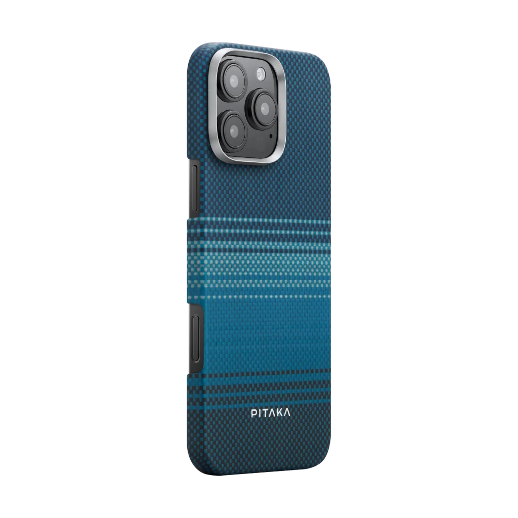 Pitaka Tactile Woven Case for iPhone 16 Series -Moonrise