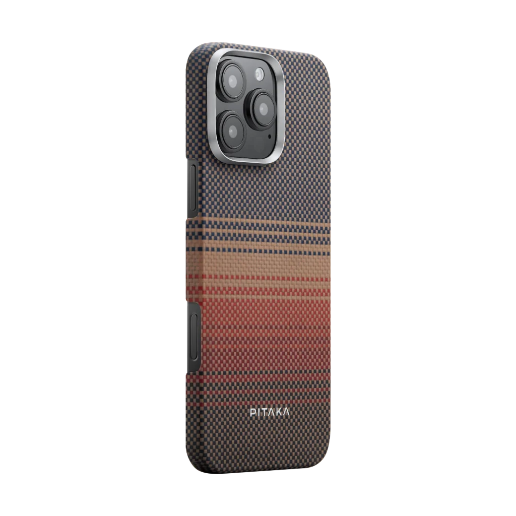 Pitaka Tactile Woven Case for iPhone 16 Series -Sunset