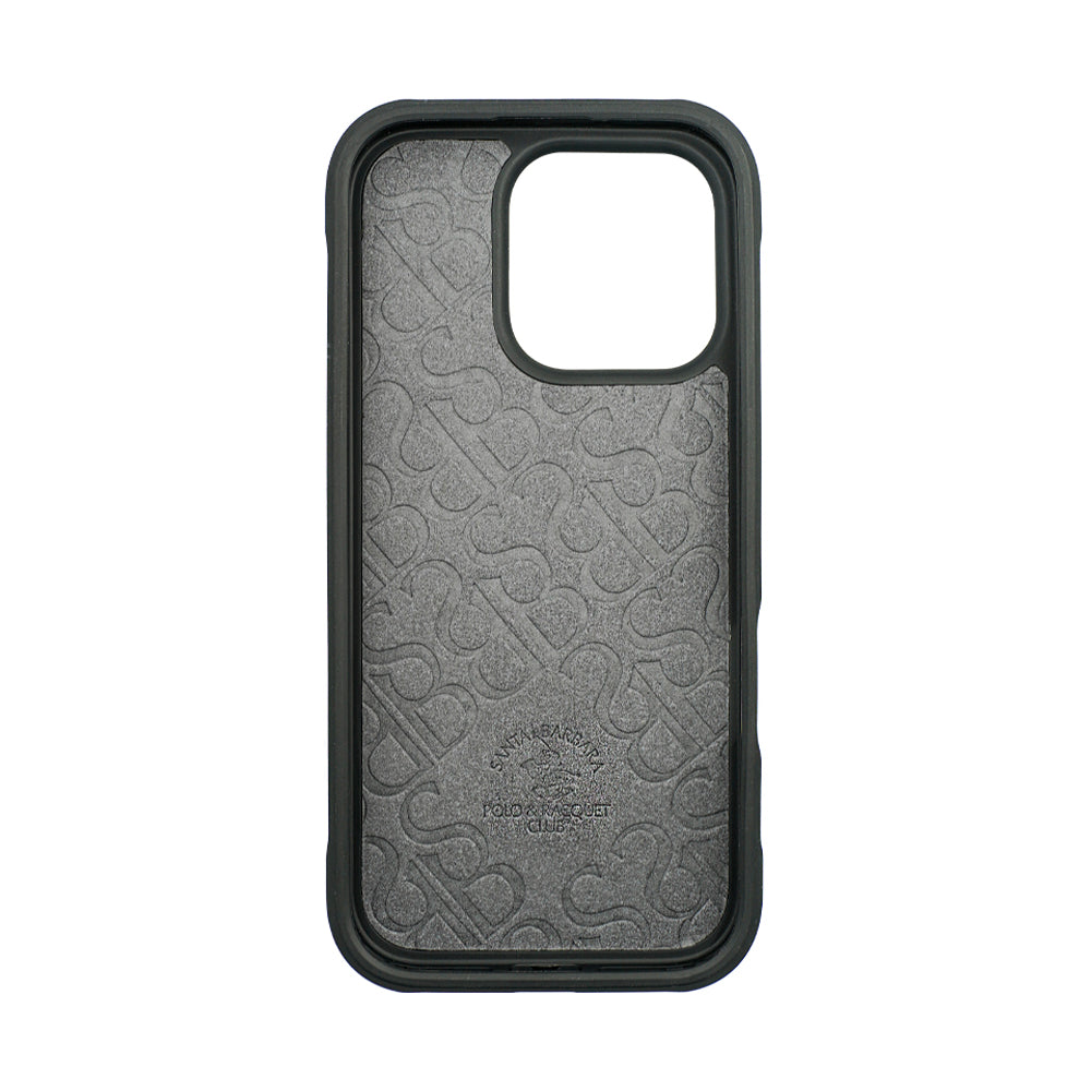 Santa Barbara Polo & Racquet Club Boris Series Case for iPhone 16 Series - Black