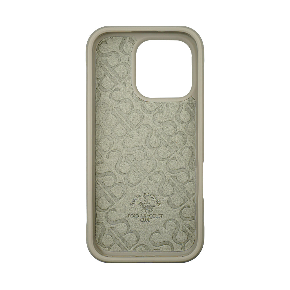 Santa Barbara Polo & Racquet Club Boris Series Case for iPhone 16 Series - Beige