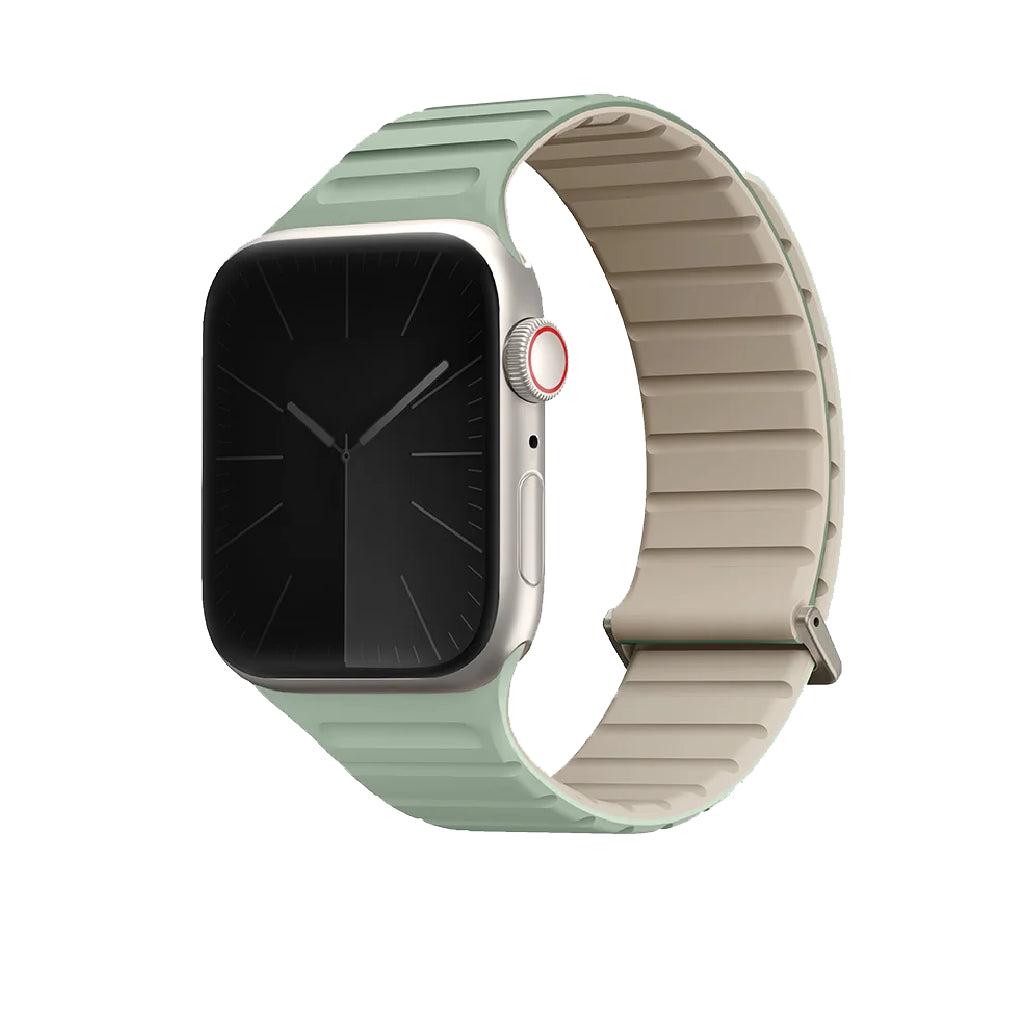 Uniq Revix Evo Reversible Magnetic Apple Watch Strap 49/45/44/42MM – Pacific Blue / Black