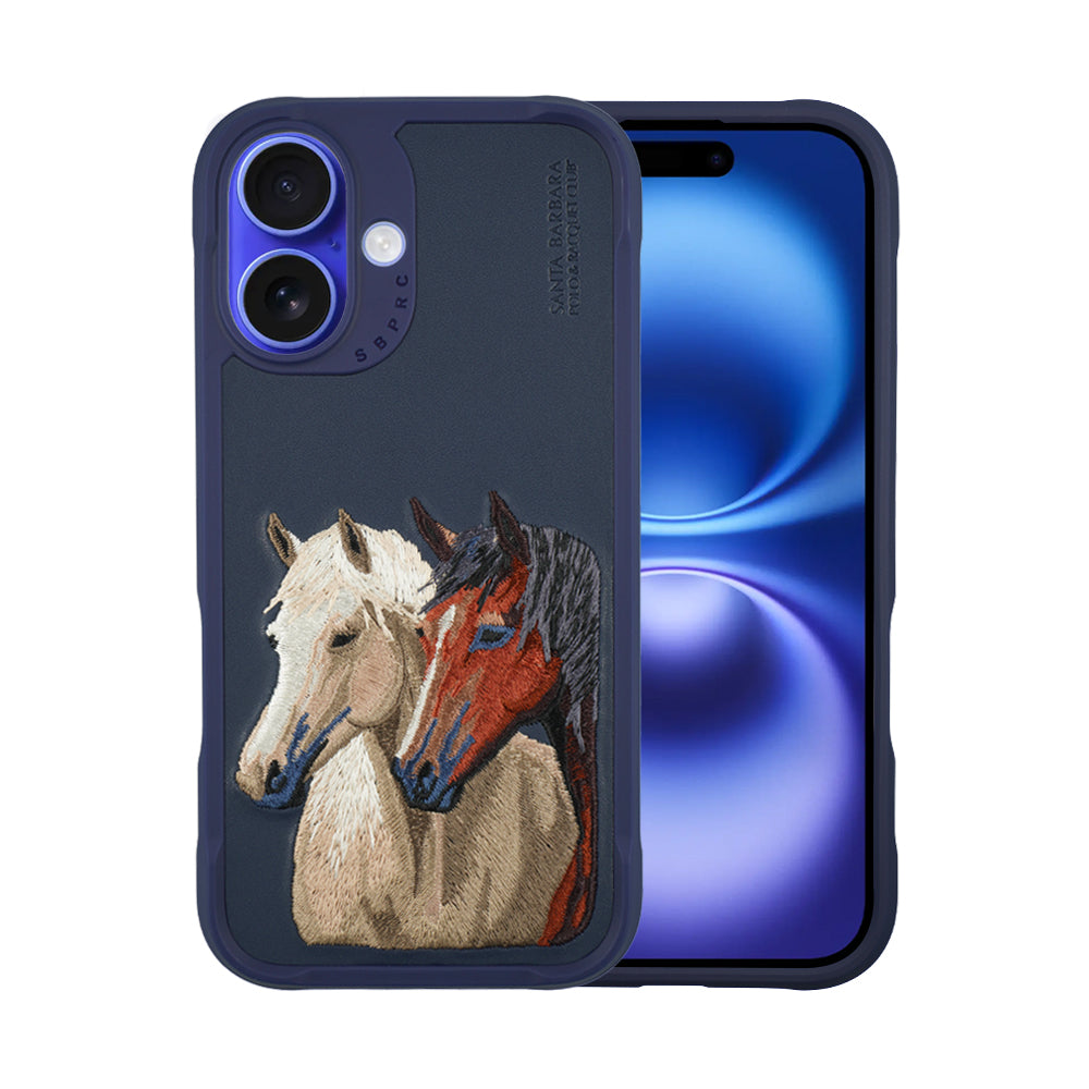 Santa Barbara Polo & Racquet Club Isidore Series Case for iPhone 16 Plus - Blue