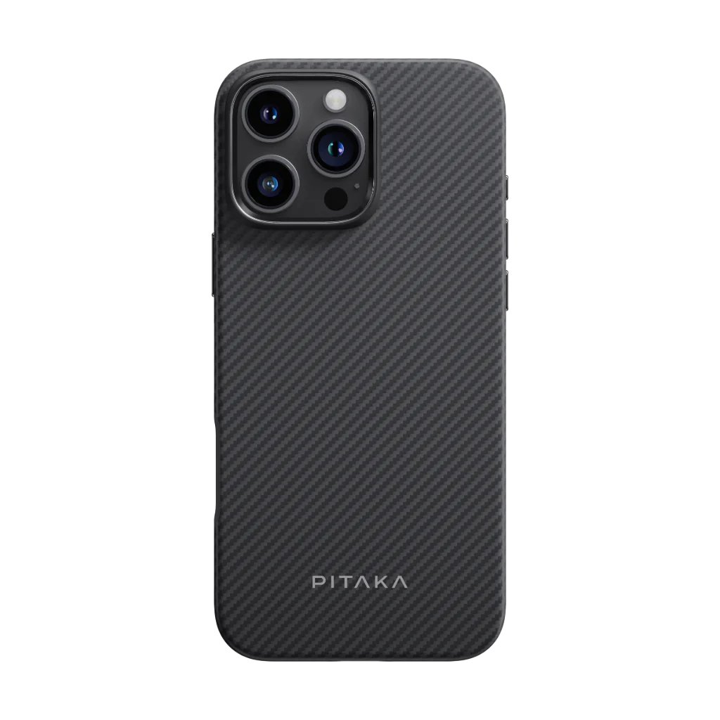 Pitaka Military-Grade Protective Case for iPhone 16 Series- Black