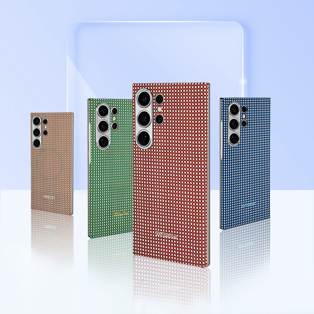 Aramid Fiber MagEZ Case 5 for S24 Ultra -Bonfire
