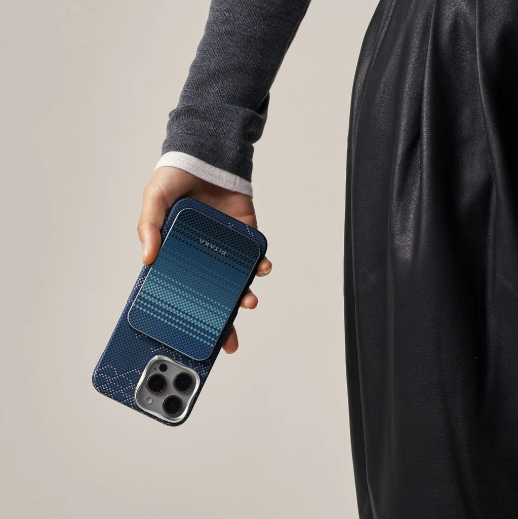 Pitaka Snake Ridge Case for iPhone 16 Series -Blue
