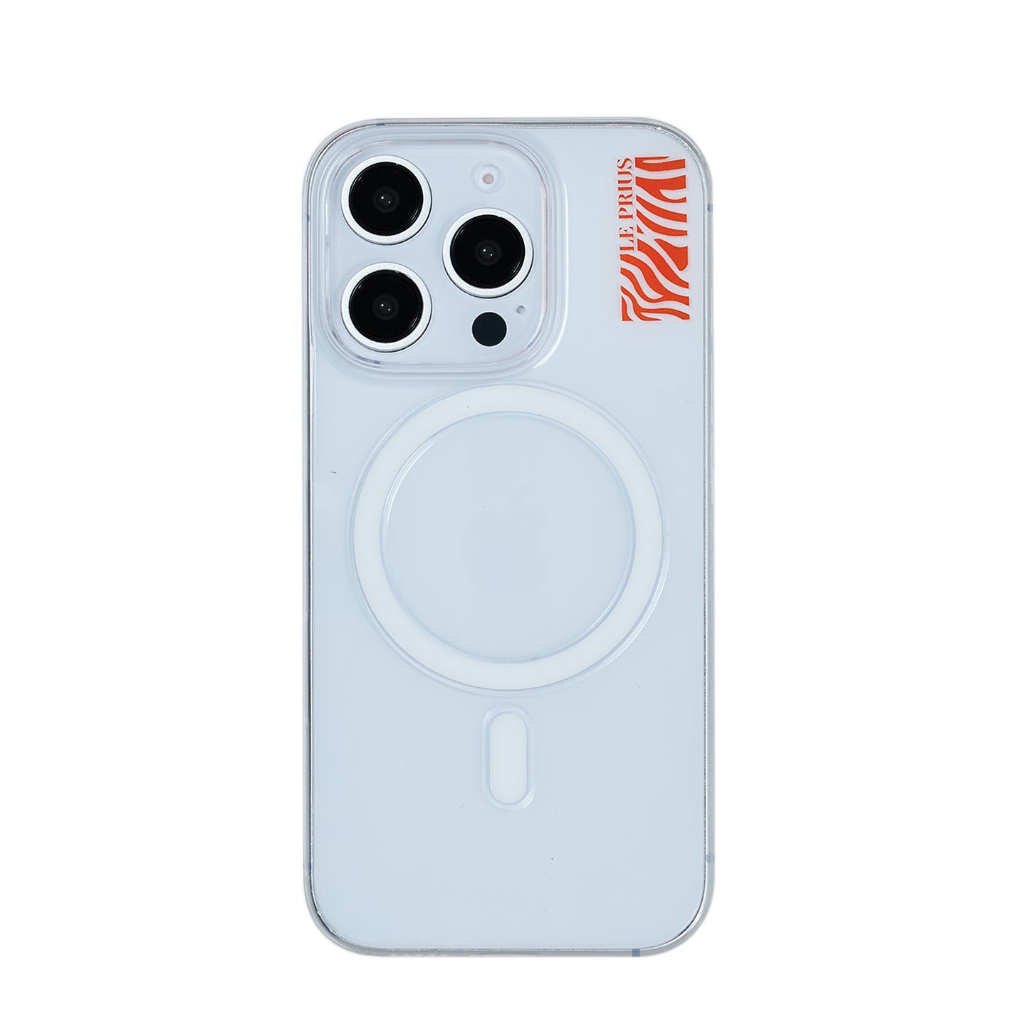 Le Prius Ragdoll Clear Case For iPhone 16 Series - Orange