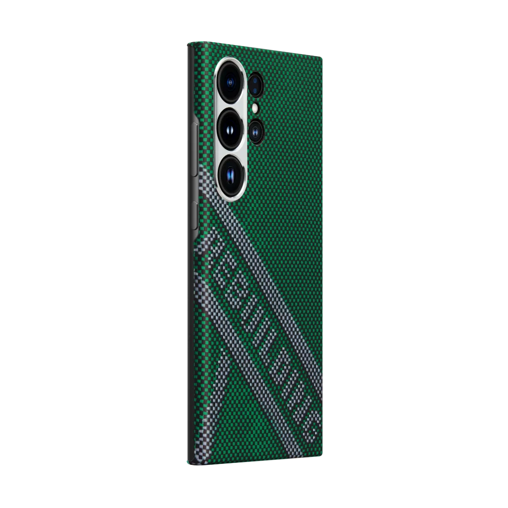 Pitaka Rebuilding Tactile Woven Case for Samsung Galaxy S24 Ultra - Green