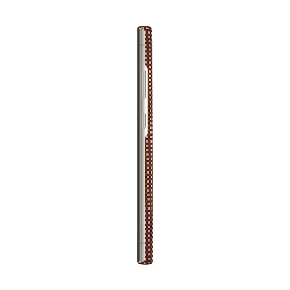 Aramid Fiber MagEZ Case 5 for S24 Ultra -Bonfire