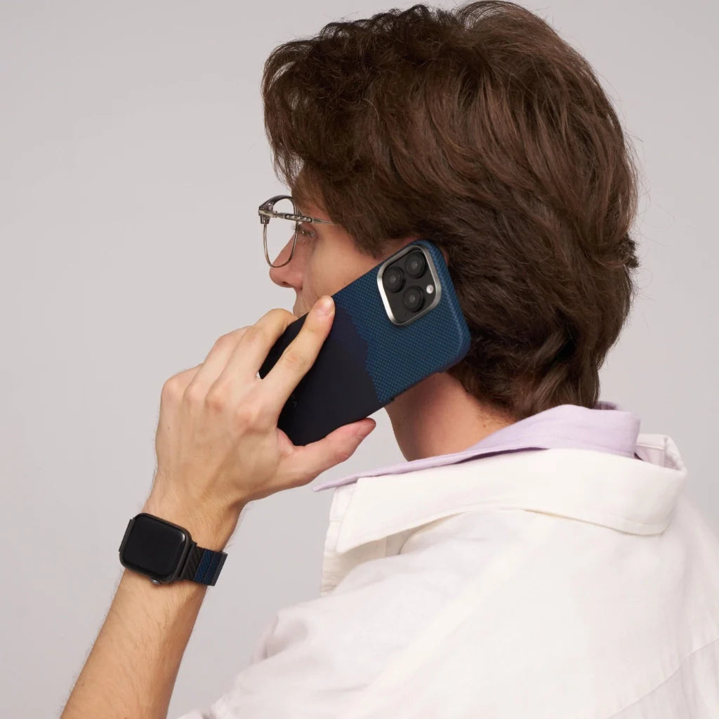 Pitaka StarPeak Tactile Woven Case for iPhone 16 Pro Max - Over The Horizon