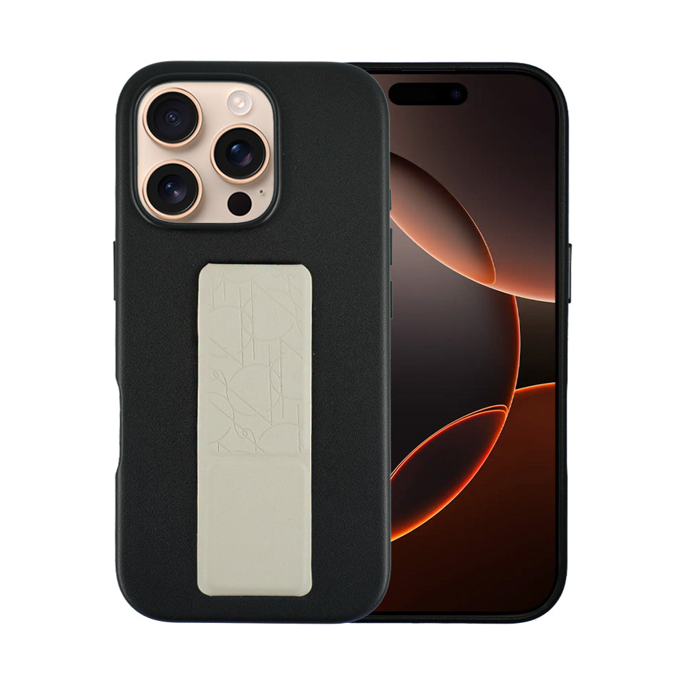 A-Case Tank Pro Vegan Leather Case For iPhone 16 Series - Yellow