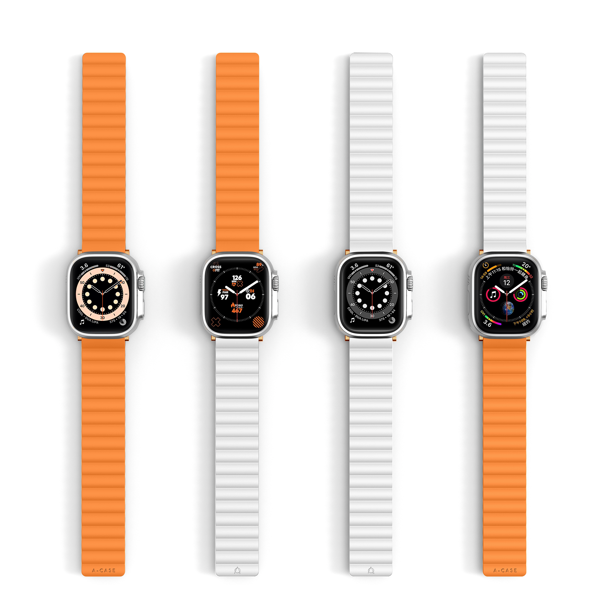 A-Case Apple Watch Silicone Magnetic Band - Invix