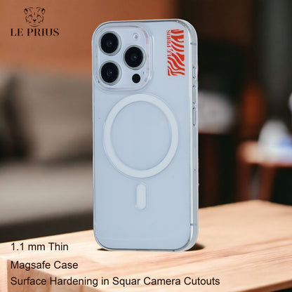 Le Prius Ragdoll Clear Case For iPhone 16 Series - Orange