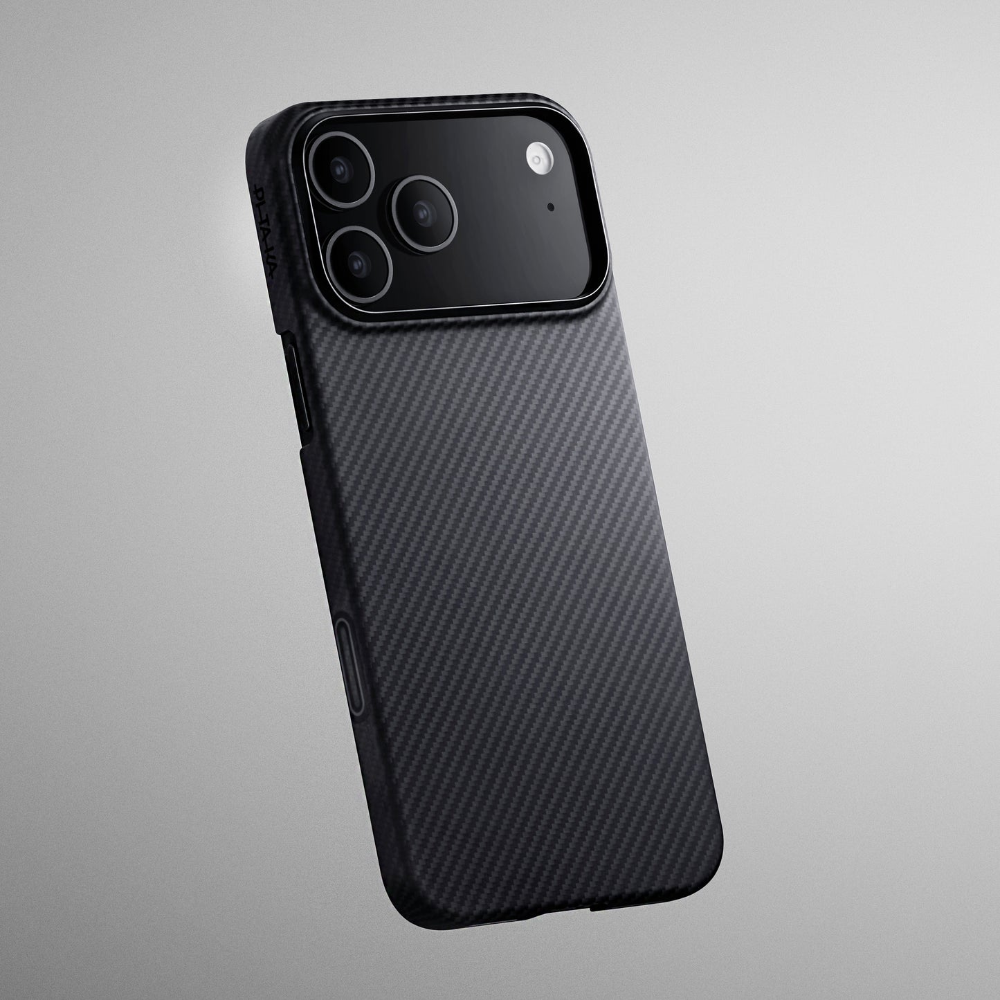 Pitaka Ultra-Slim Case With PitaTap Camera Control for iPhone 17 Series - Black/Gray