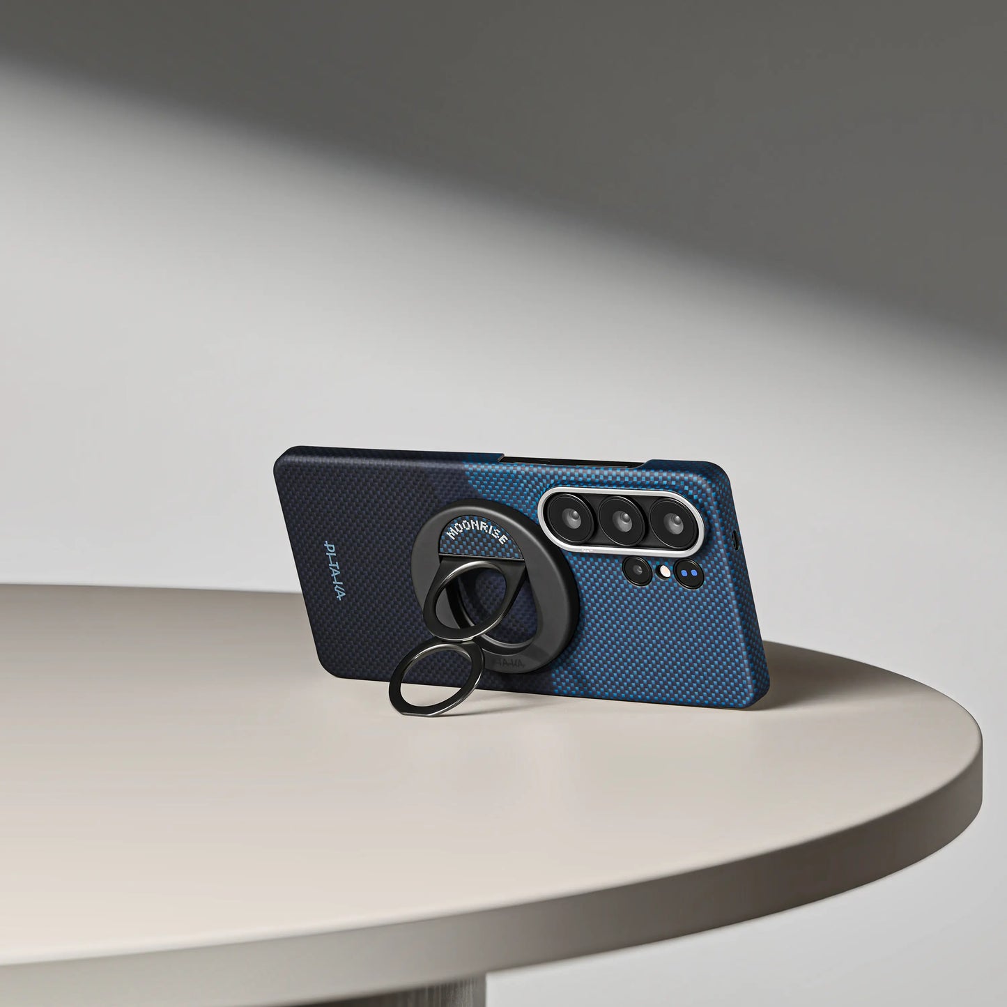 Pitaka Tactile Woven Case With Aaron Button for Samsung S26 Ultra - Over The Horizon