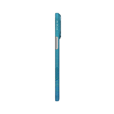 Pitaka Aramid Ultra-Slim Case With PitaTap for iPhone 17 Pro Max - Lucid Blue