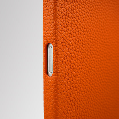Amur Genuine Leather Case for iPhone 17 Series - Orange