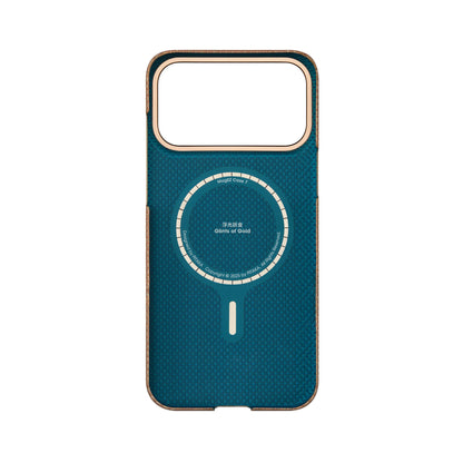 Pitaka Aramid Ultra-Slim Case With PitaTap for iPhone 17 Series - Golden Glint