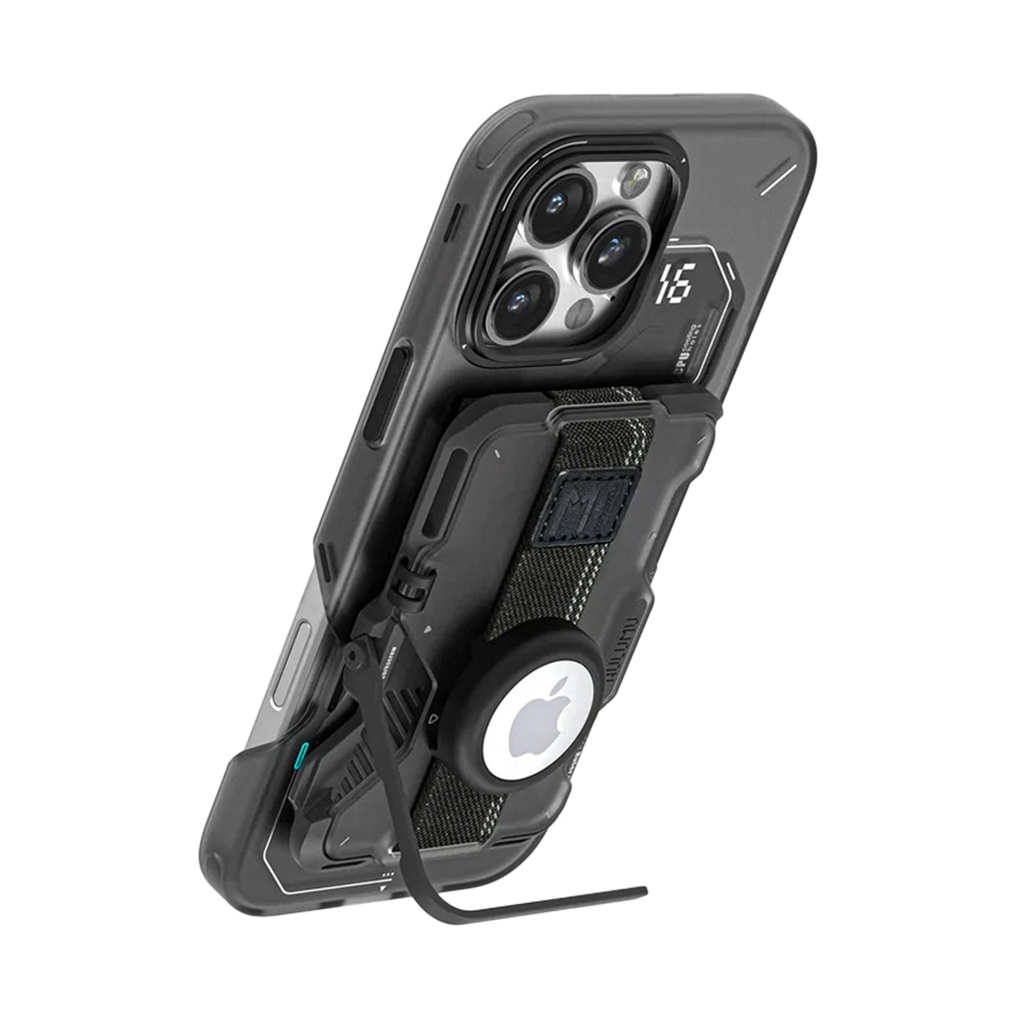 Aulumu G03 Multi-Tool Magnetic Metal Wallet Frosted Cover MagSafe