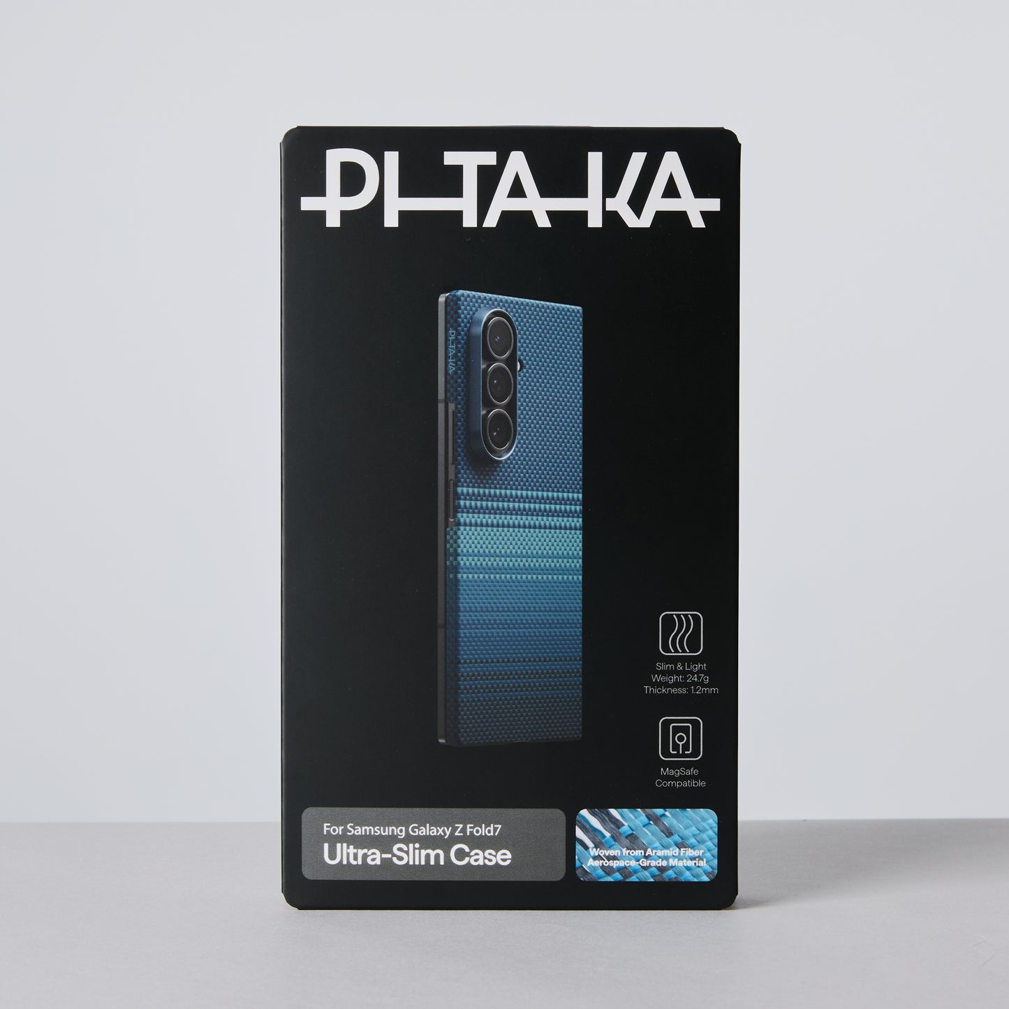 Pitaka Z Fold 7  Fusion  Weaving Case With Ultra-Slim Touch - Moonrise