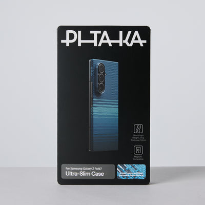 Pitaka Z Fold 7  Fusion  Weaving Case With Ultra-Slim Touch - Moonrise