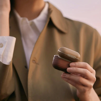 Pitaka Aramid Fiber Case for AirPods Pro 2 - Black/Gray