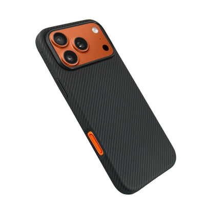 Savar Aramid Fiber Case For iPhone 17 Pro Max - Black