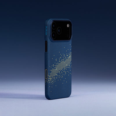 Pitaka Ultra-Slim Case With PitaTap Camera Control for iPhone 17 Series - Milky Way Galaxy