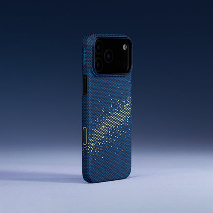 Pitaka Ultra-Slim Case With PitaTap Camera Control for iPhone 17 Series - Milky Way Galaxy