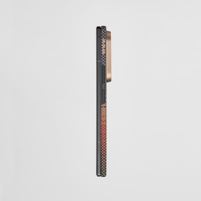 Pitaka Z Fold 7  Fusion  Weaving Case With Ultra-Slim Touch - Sunset
