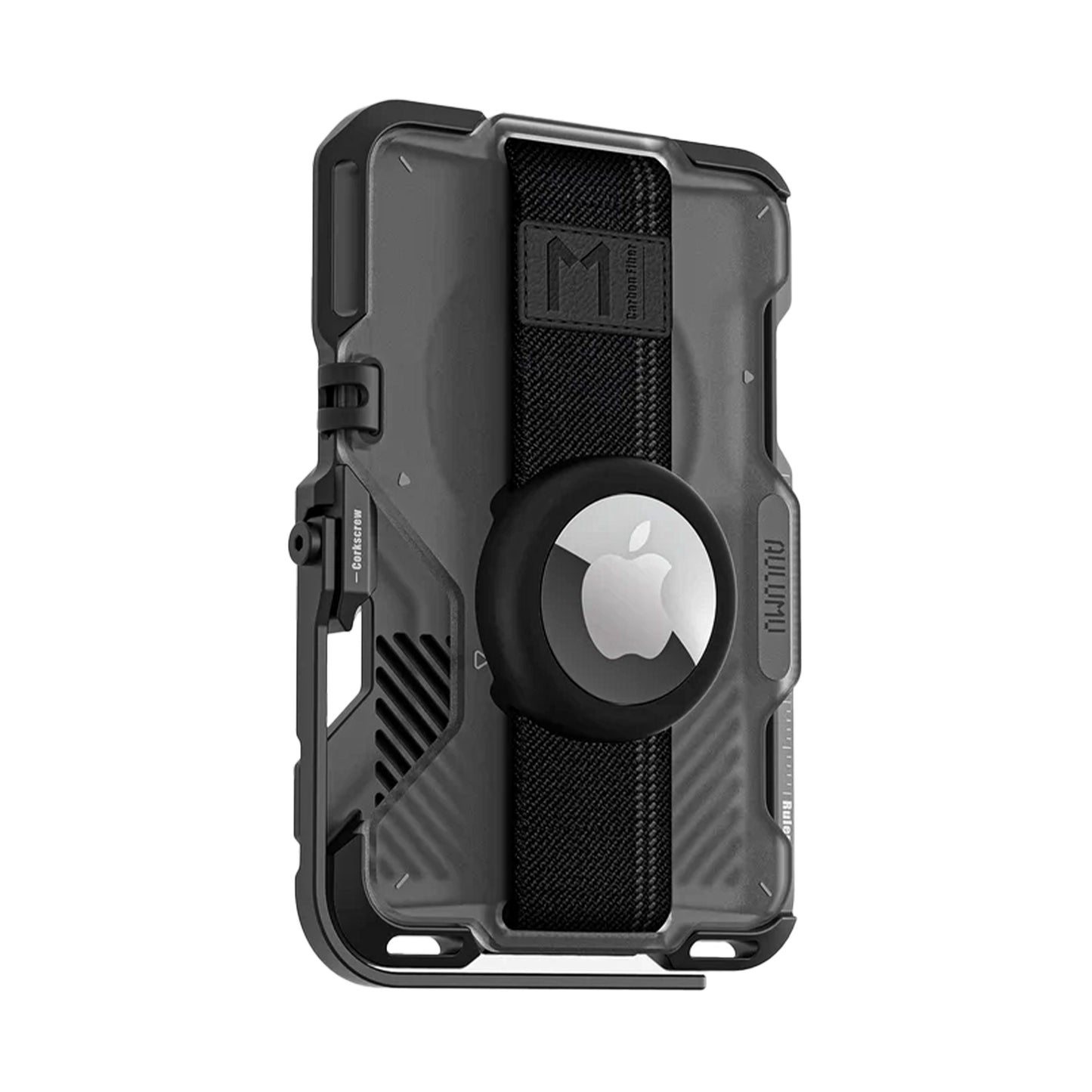Aulumu G03 Multi-Tool Magnetic Metal Wallet Frosted Cover MagSafe