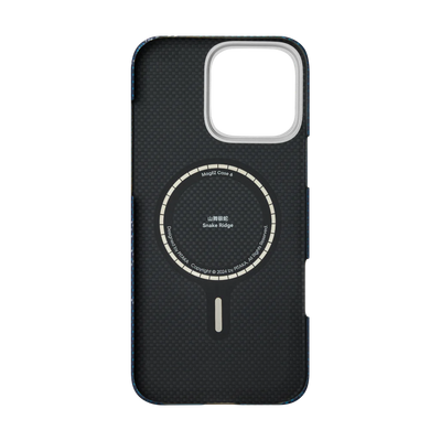 Pitaka  Snake Ridge Case for iPhone 16 Series -Blue
