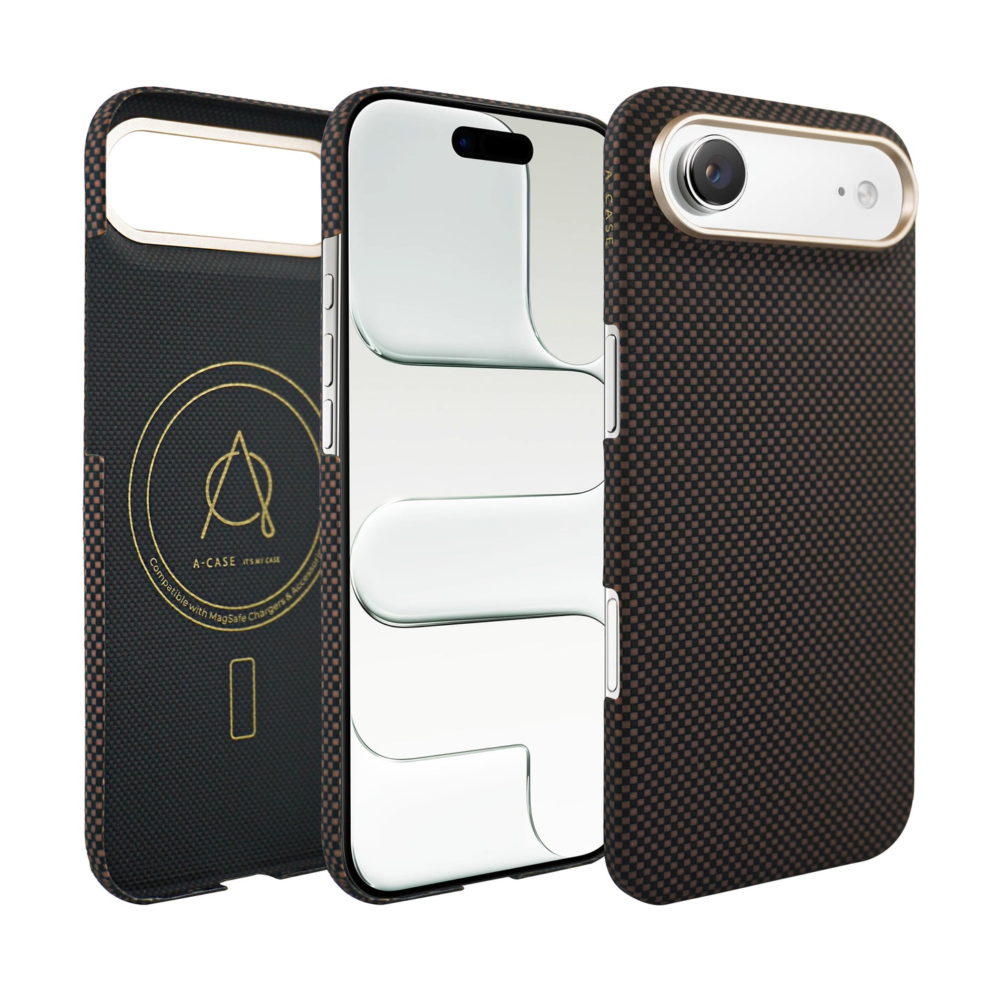 Desen Aramid Fiber Case For iPhone Air - Brown