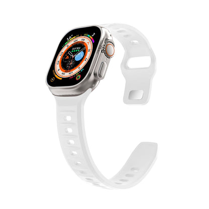 Amasra Apple Watch Silicone Band-white