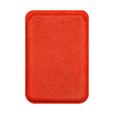 A-Case Alcantara Leather Premium Magnetic Card Holder - Kadife