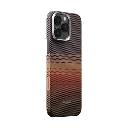 Pitaka Tactile Woven Case With PitaTap Camera Control for iPhone 16 Series - Sunset