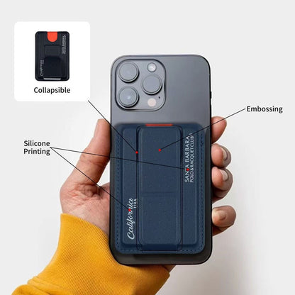 Santa Barbara Polo & Racquet Club Beck Premium MagSafe Wallet - Blue