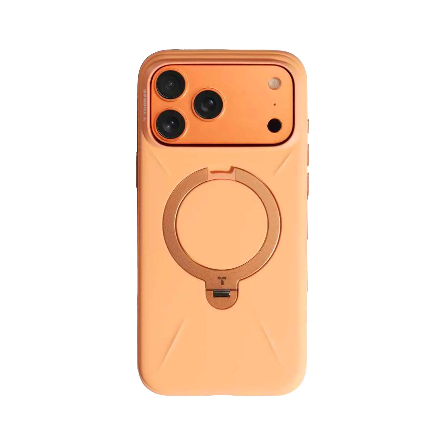 Torras Ostand Q3 Silicone for iPhone 17 Series - Orange