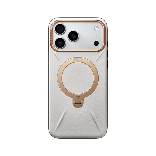 Torras Ostand Q3 VegSkin for iPhone 17 Series - Gray