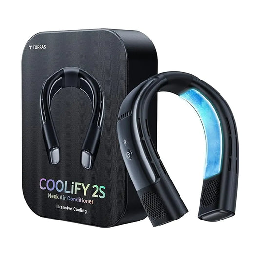 COOLIFY 2S Neck Air Conditioner -Black