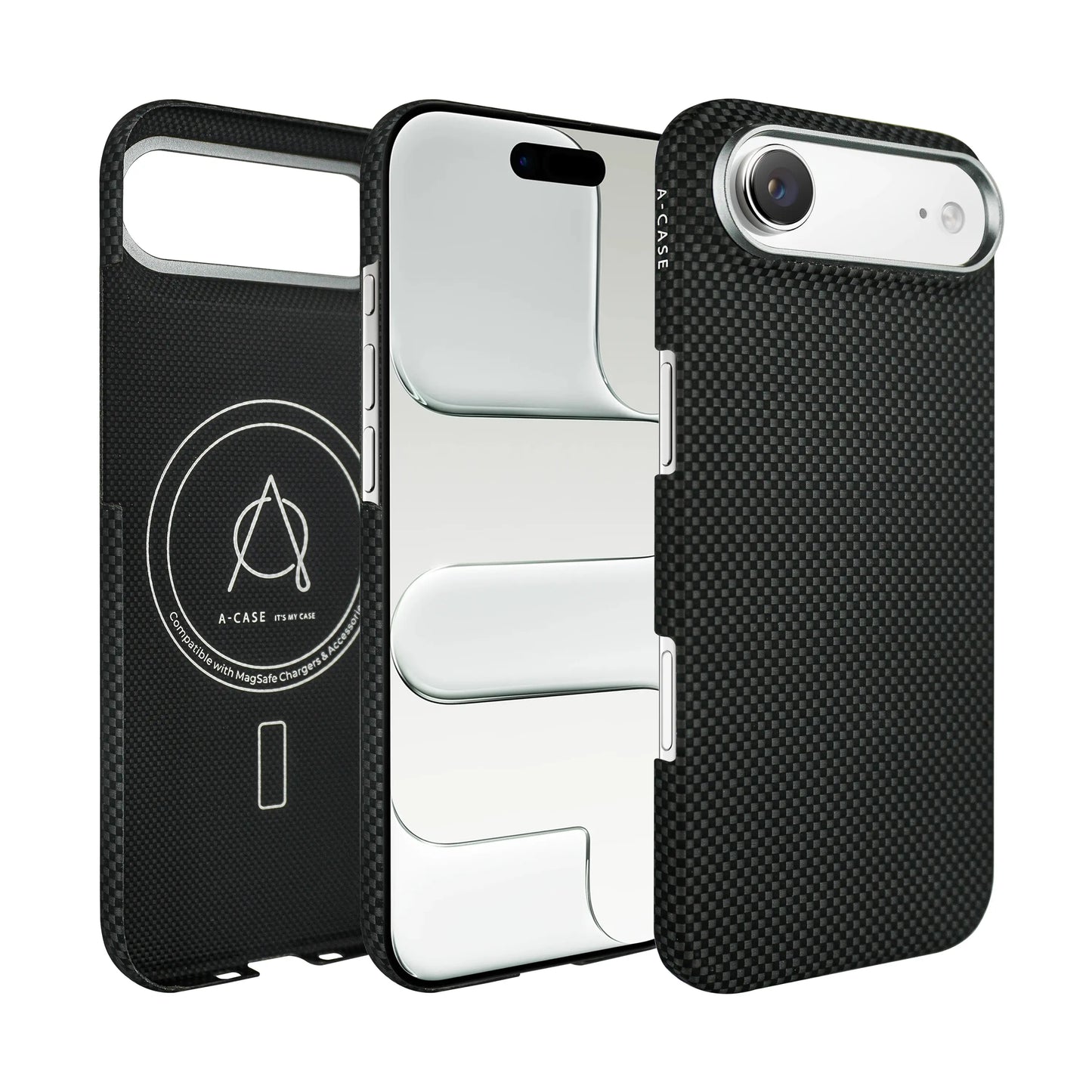 Desen Aramid Fiber Case For iPhone Air - Black