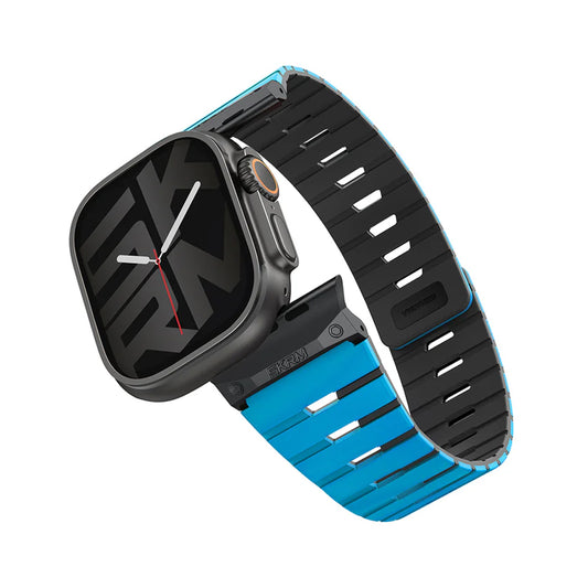 Skinarma Gemini Magnetic Apple Watch Strap 49/46/45/44mm - Blue/Black